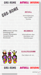 Mobile Screenshot of gustav-heinemann-gesamtschule.de